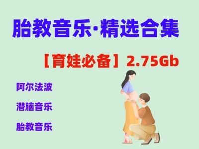 【限时免费分享】胎教音乐·精选合集［育娃必备］(花费2980在小红书买来的珍贵资源)
